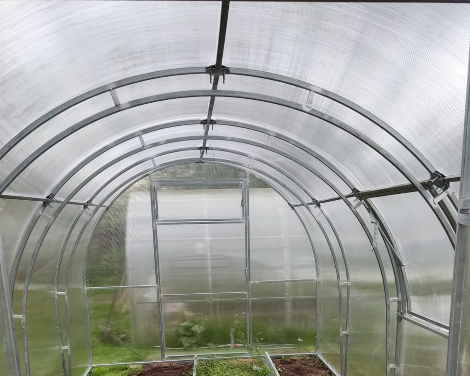 Теплица Арочная 20х20+20х20 - ширина 2.5 м в Москве