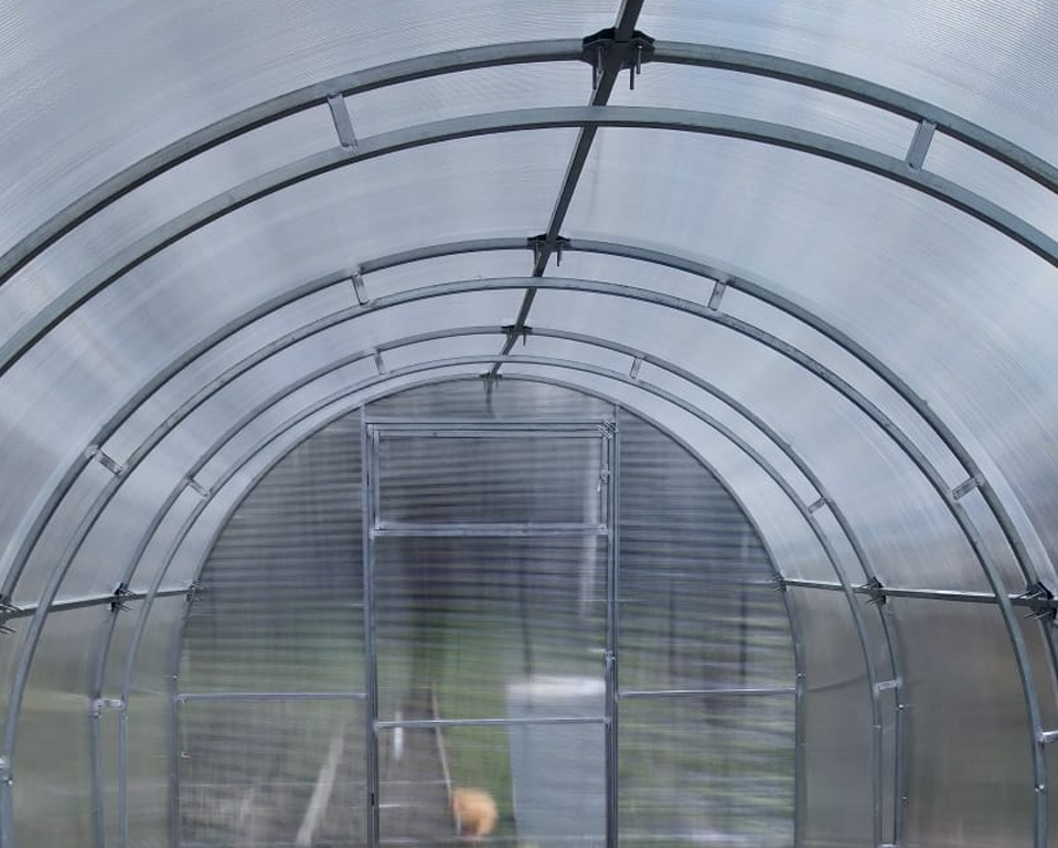 Теплица Арочная 20х20+20х20 - ширина 2.5 м в Москве
