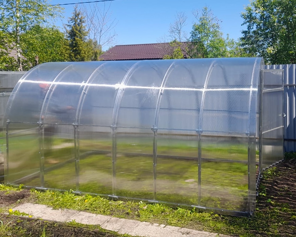 Теплица Арочная 20х20+20х20 - ширина 2.5 м в Москве