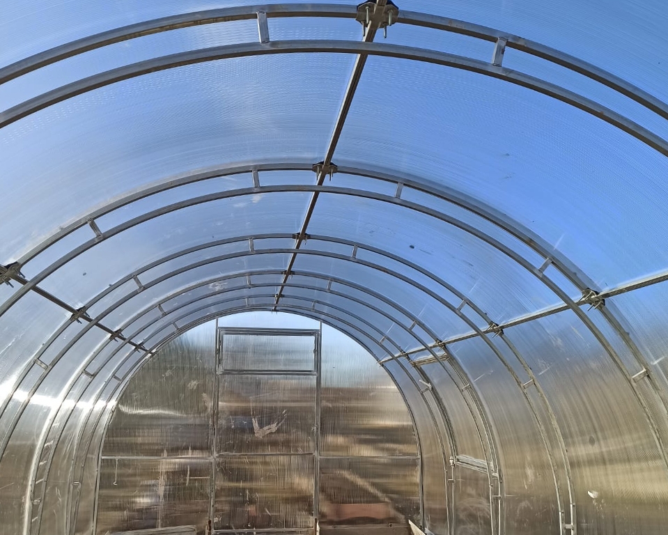 Теплица Арочная 20х20+20х20 - ширина 3 м в Москве