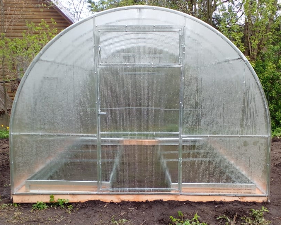 Теплица Арочная 20х20+20х20 - ширина 3 м в Москве