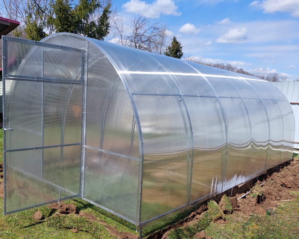 Теплица Арочная 20х20+20х20 - ширина 3 м в Москве
