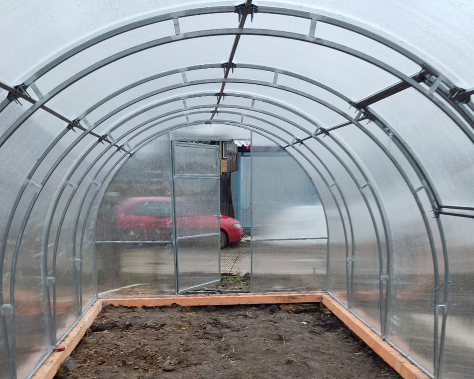 Теплица Арочная 20х20+20х20 - ширина 3 м в Москве