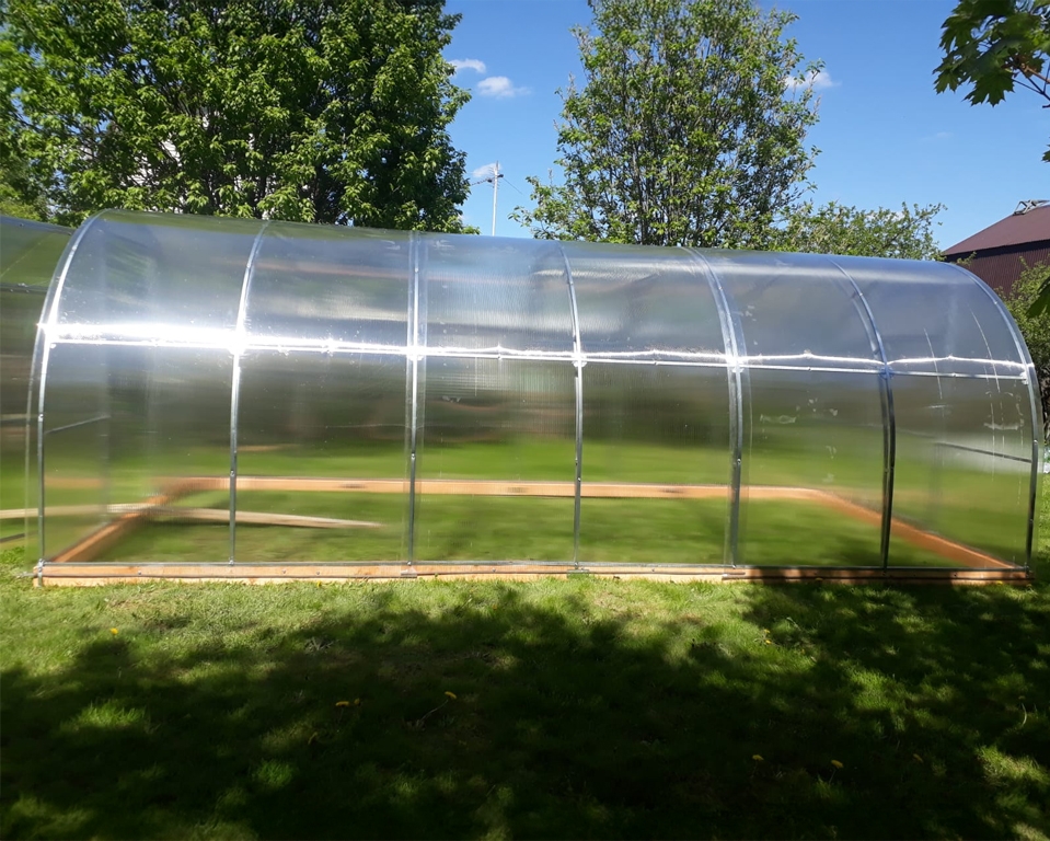 Теплица Арочная 20х20+20х20 - ширина 3 м в Москве