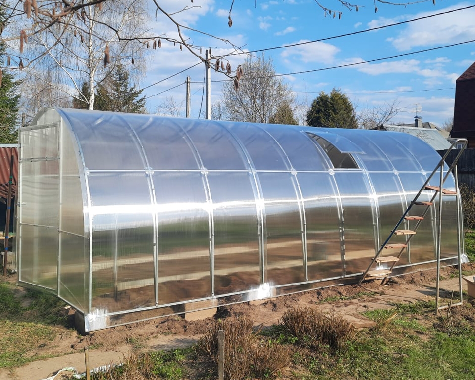 Теплица Арочная 20х20+20х20 - ширина 3 м в Москве