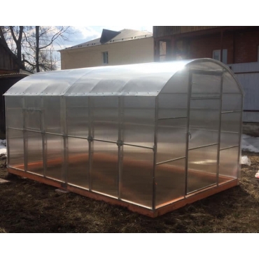 Теплица Прямостенная 40х20+20х20 - ширина 2.5 м в Москве