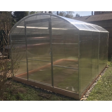 Теплица Прямостенная 40х20+20х20 - ширина 2.5 м в Москве