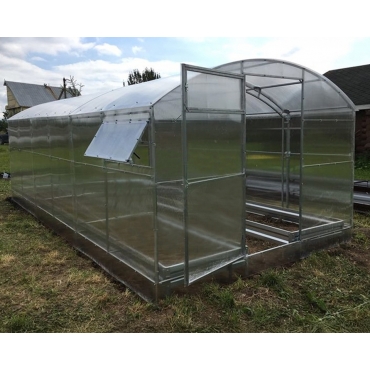 Теплица Прямостенная 40х20+20х20 - ширина 2.5 м в Москве