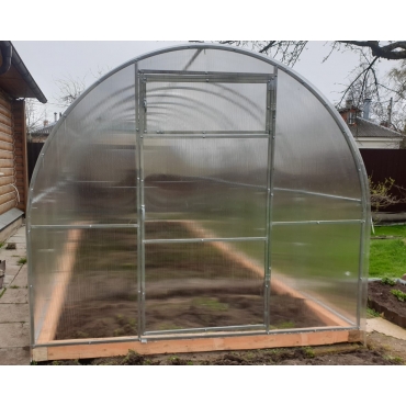 Теплица Арочная 20х20+20х20 - ширина 2.5 м в Москве